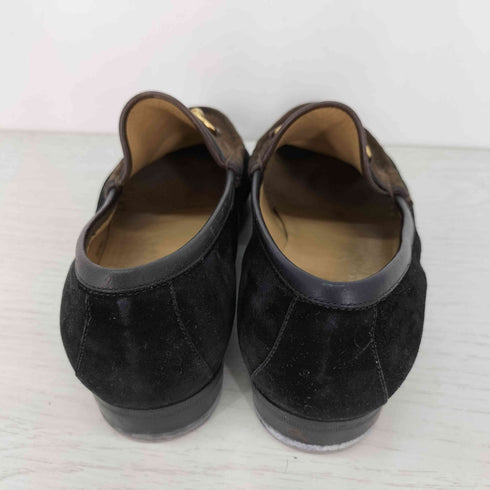 グッチ GUCCI スウェード ビットローファー レディース 38 1/2