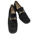 グッチ GUCCI スクエアトゥ スウェード ホースビット ローファー レディース 37 1/2