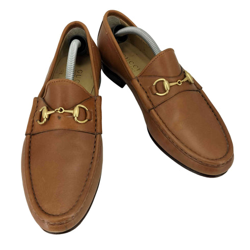 グッチ GUCCI ホースビット ローファー レディース 38