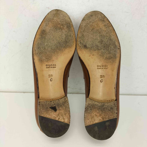 グッチ GUCCI ホースビット ローファー レディース 38