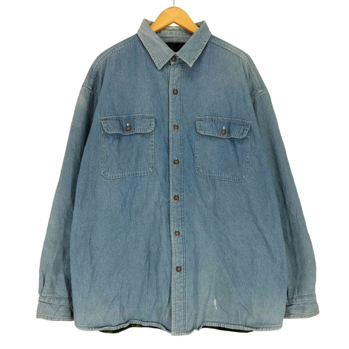 BOCA CLASSIC 裏地フリース デニムシャツジャケット メンズ JPN:L