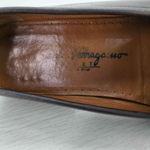 サルヴァトーレフェラガモ Salvatore Ferragamo ガンチーニ レザー ローファー レディース 8