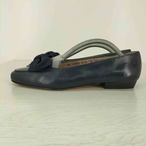 サルヴァトーレフェラガモ Salvatore Ferragamo リボンデザイン レザーパンプス レディース 8