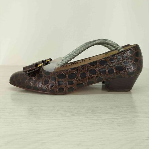 サルヴァトーレフェラガモ Salvatore Ferragamo リボンデザイン パンプス レディース 8