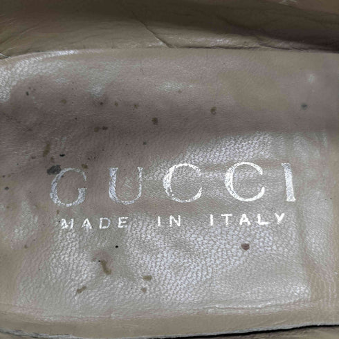 グッチ GUCCI レザー ビットローファー メンズ 43