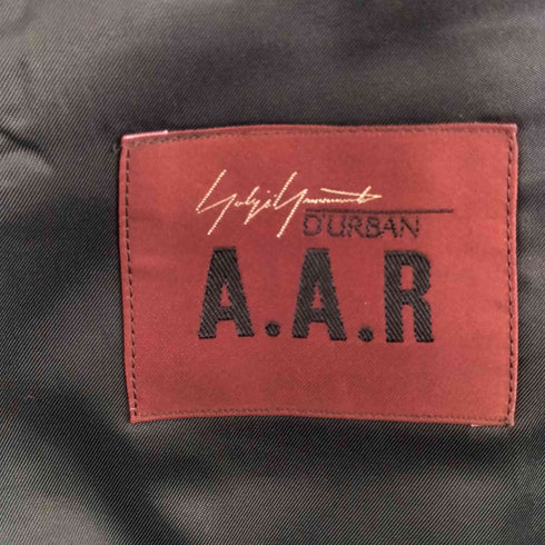 ヨウジヤマモトダーバンアール Yohji Yamamoto DURBAN A.A.R 3B テーラードジャケット メンズ
