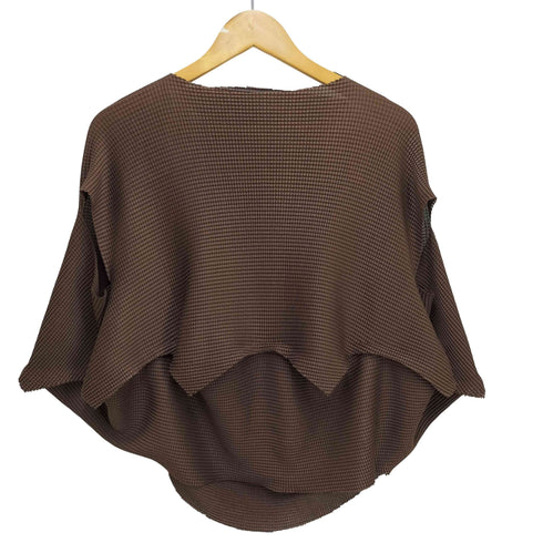 ミーイッセイミヤケ me ISSEY MIYAKE 26SS GIZA GIZA KNIT STRETCH PLEATS レディース