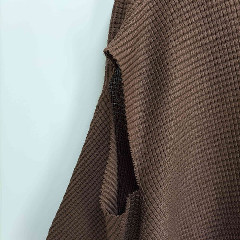 ミーイッセイミヤケ me ISSEY MIYAKE 26SS GIZA GIZA KNIT STRETCH PLEATS レディース