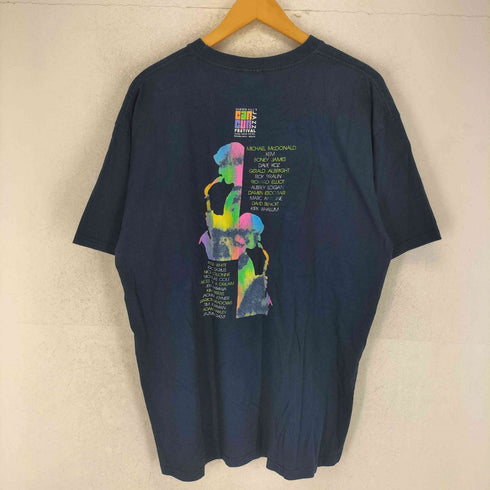 ヤズベク YAZBEK ジャズイベントプリント コットン S/Sシャツ メンズ XL