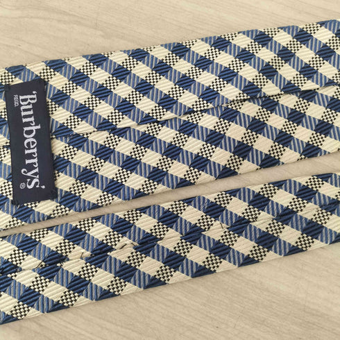 バーバリーズ BURBERRYS 総柄シルクネクタイ メンズ