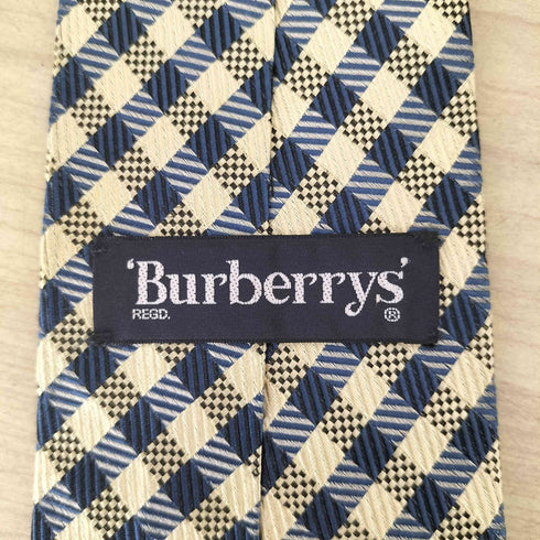 バーバリーズ BURBERRYS 総柄シルクネクタイ メンズ
