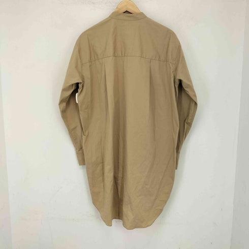 メゾンスペシャル MAISON SPECIAL Supima Cotton Stand Collar Long Shirt/スーピマコットンスタンドカラーロングシャツ レディース FREE