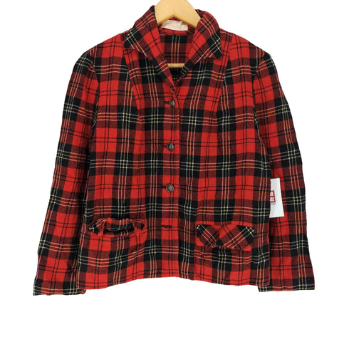 ペンドルトン PENDLETON チェック ウールジャケット レディース UK:14