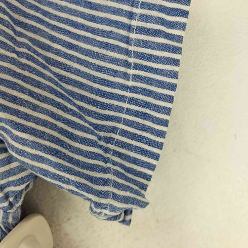 クラブルーム CLUB ROOM S/S リネンストライプシャツ メンズ JPN:XL