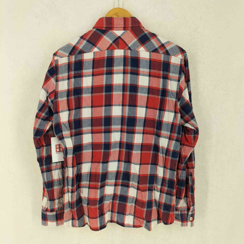バーバリーブラックレーベル BURBERRY BLACK LABEL コットン チェック ロングスリーブシャツ メンズ 3
