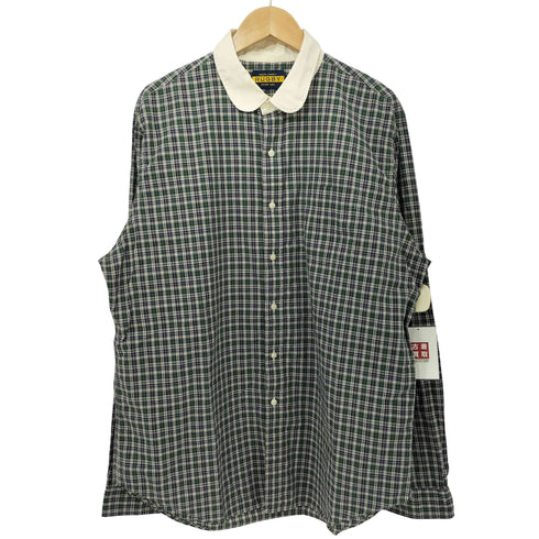 ラグビーラルフローレン Rugby Ralph Lauren 丸襟 チェック柄 L/S シャツ メンズ import:XL