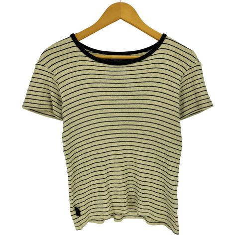 ポロスポーツラルフローレン POLO SPORT RALPH LAUREN ストライプ S/S クルーネックTシャツ レディース import:M