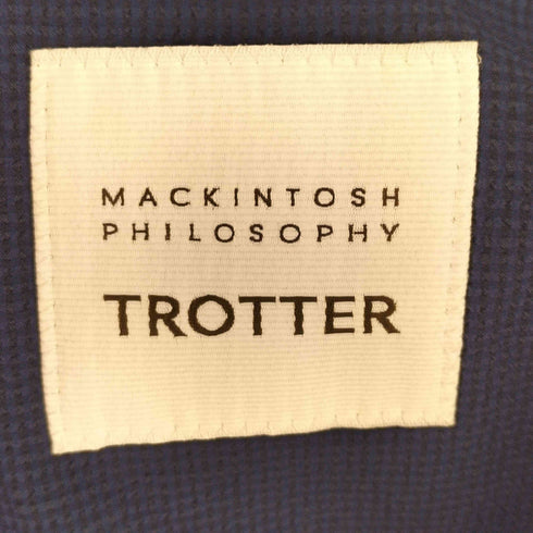 トロッターマッキントッシュフィロソフィー TROTTER MACKINTOSH PHILOSOPHY シアサッカー トロッター ジャケット メンズ 40R