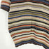 ミッソーニウオモ MISSONI UOMO 90S イタリア製 ストライプ マルチカラー S/S ニット セーター レディース