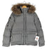 バーバリーブラックレーベル BURBERRY BLACK LABEL ファー付き ダウンジャケット 千鳥格子 2WAY ジップ スナップボタン メンズ JPN:M