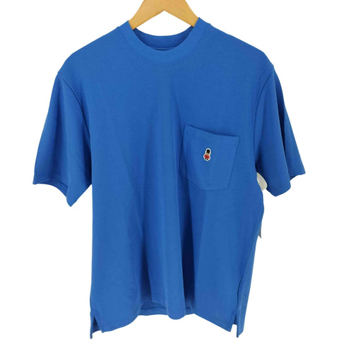 マッキントッシュフィロソフィー MACKINTOSH PHILOSOPHY Buckingham Bear ロゴワッペン ポケットTシャツ メンズ 40