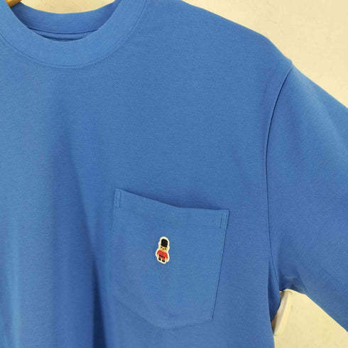 マッキントッシュフィロソフィー MACKINTOSH PHILOSOPHY Buckingham Bear ロゴワッペン ポケットTシャツ メンズ 40
