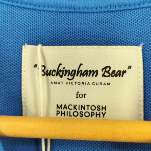 マッキントッシュフィロソフィー MACKINTOSH PHILOSOPHY Buckingham Bear ロゴワッペン ポケットTシャツ メンズ 40