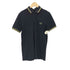 フレッドペリー FRED PERRY ワンポイント刺繍鹿の子ポロシャツ メンズ import:S