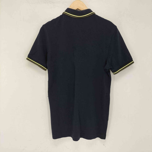 フレッドペリー FRED PERRY ワンポイント刺繍鹿の子ポロシャツ メンズ import:S