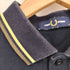 フレッドペリー FRED PERRY ワンポイント刺繍鹿の子ポロシャツ メンズ import:S