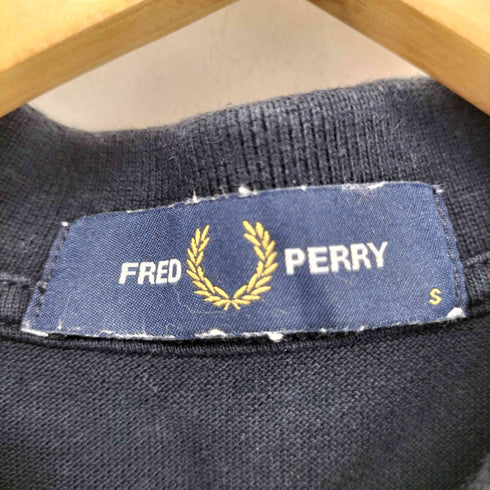 フレッドペリー FRED PERRY ワンポイント刺繍鹿の子ポロシャツ メンズ import:S