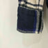 ハバーサック HAVERSACK 丸襟 ラウンドカラー マチ付 チェック柄 コットン L/S シャツ メンズ JPN:L