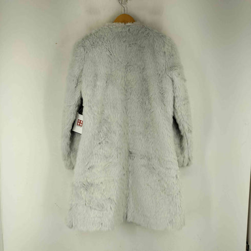 マーキュリーデュオ MERCURYDUO ノーカラーフェイクファーコート レディース FREE