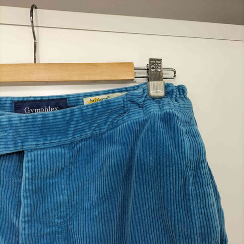 ジムフレックス GYMPHLEX 英国製生地 コーデュロイ ボタンフライ ハーフパンツ メンズ JPN:L