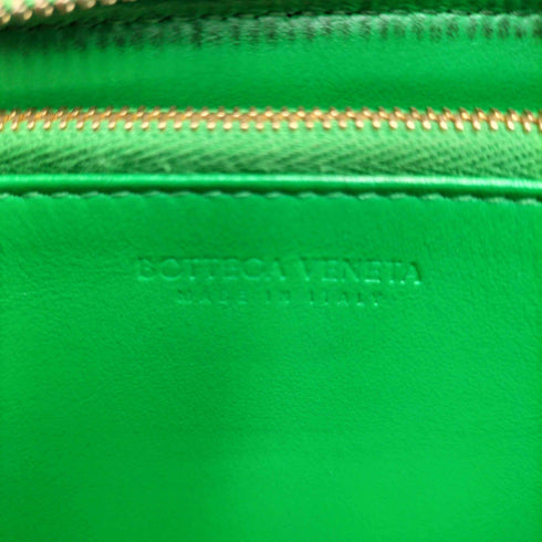 ボッテガヴェネタ BOTTEGA VENETA イタリア製 Cassette Zip-Around Wallet カセット ジップアラウンドウォレット Intrecciato イントレチャート メンズ