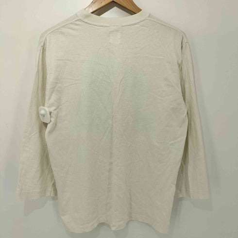 ブルーナボイン BRU NA BOINNE アニマルプリント コットン七分袖 Tシャツ メンズ JPN:M