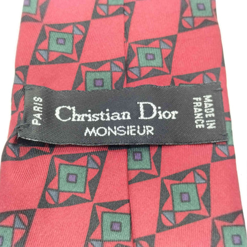 クリスチャンディオール Christian Dior MONSIEUR 総柄 ネクタイ メンズ
