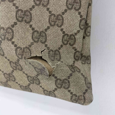 グッチ GUCCI OLD GGモノグラム PVC フラット トートバッグ レディース