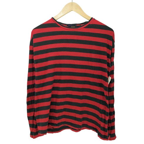 ブルーナボイン BRU NA BOINNE ボーダー L/S シャツ メンズ import:M