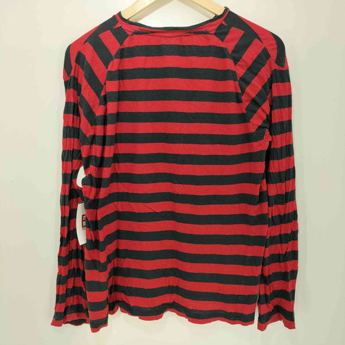 ブルーナボイン BRU NA BOINNE ボーダー L/S シャツ メンズ import:M