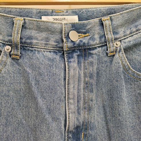 ディスコート Discoat USコットンクラッシュデニムパンツ レディース JPN:M