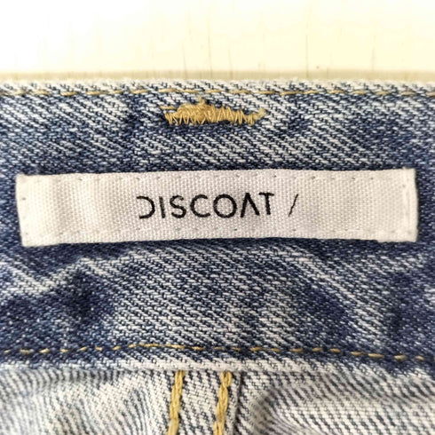 ディスコート Discoat USコットンクラッシュデニムパンツ レディース JPN:M