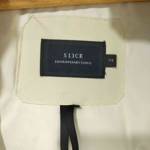 スリック SLICK 撥水 ナイロンストレッチ 2レイヤー ボリューム ダウンジャケット メンズ JPN:2