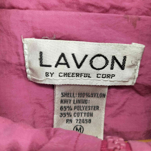 LAVON ナイロン ハーフジップ プルオーバー メンズ JPN:M