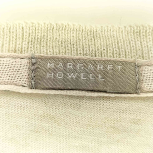 マーガレットハウエル MARGARET HOWELL カシミヤ混 ラウンドネックカットソー レディース FREE