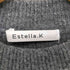 エステラケー Estella.K パールデザイン クルーネックニット レディース FREE