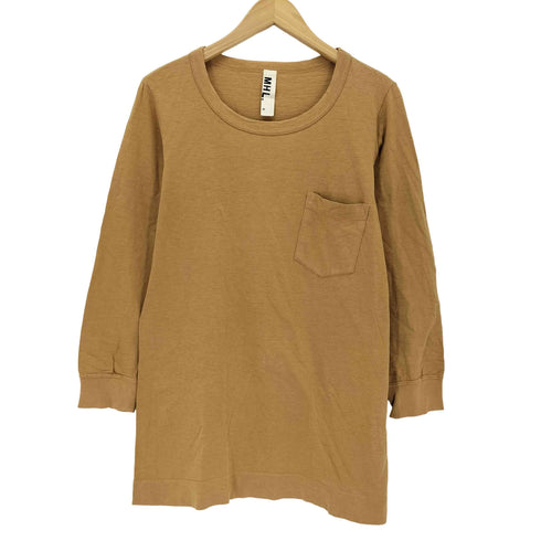 エムエイチエル MHL. ポケット L/S コットンクルーネックTシャツ メンズ 2