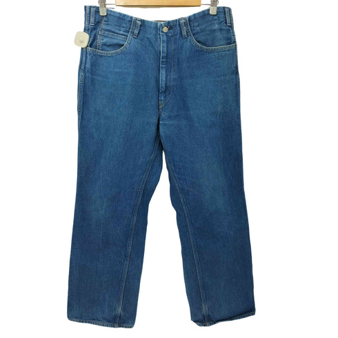ウエストオーバーオールズ WESTOVERALLS ベルト裏マーベルト インディゴ デニムパンツ メンズ US:34-35