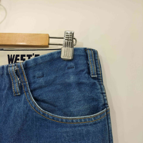 ウエストオーバーオールズ WESTOVERALLS ベルト裏マーベルト インディゴ デニムパンツ メンズ US:34-35