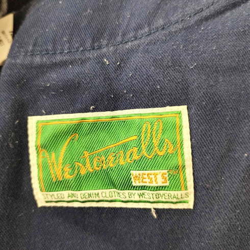 ウエストオーバーオールズ WESTOVERALLS ベルト裏マーベルト インディゴ デニムパンツ メンズ US:34-35